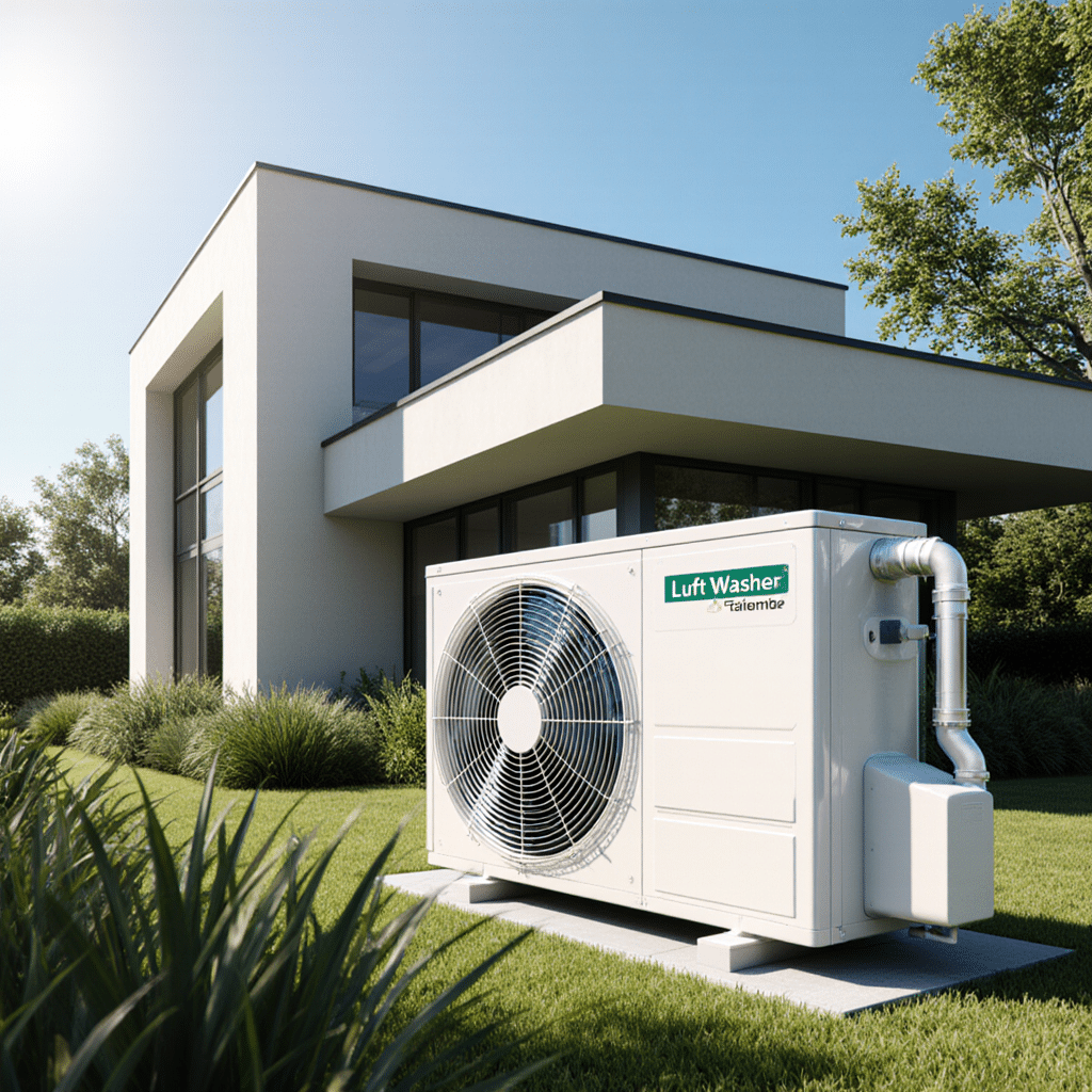 Luft-Wasser-Wärmepumpentechnologie für Immobilien