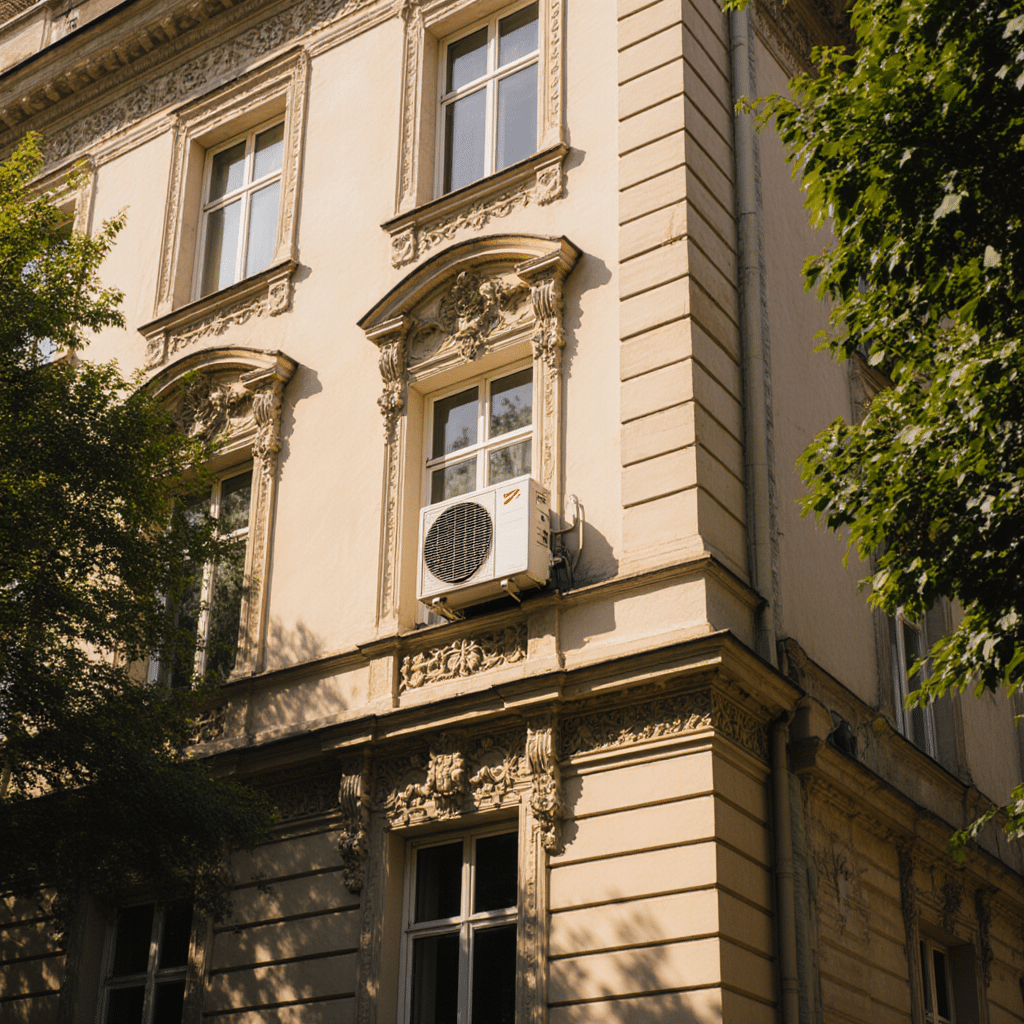 Klimatisierungslösungen für Altbauten