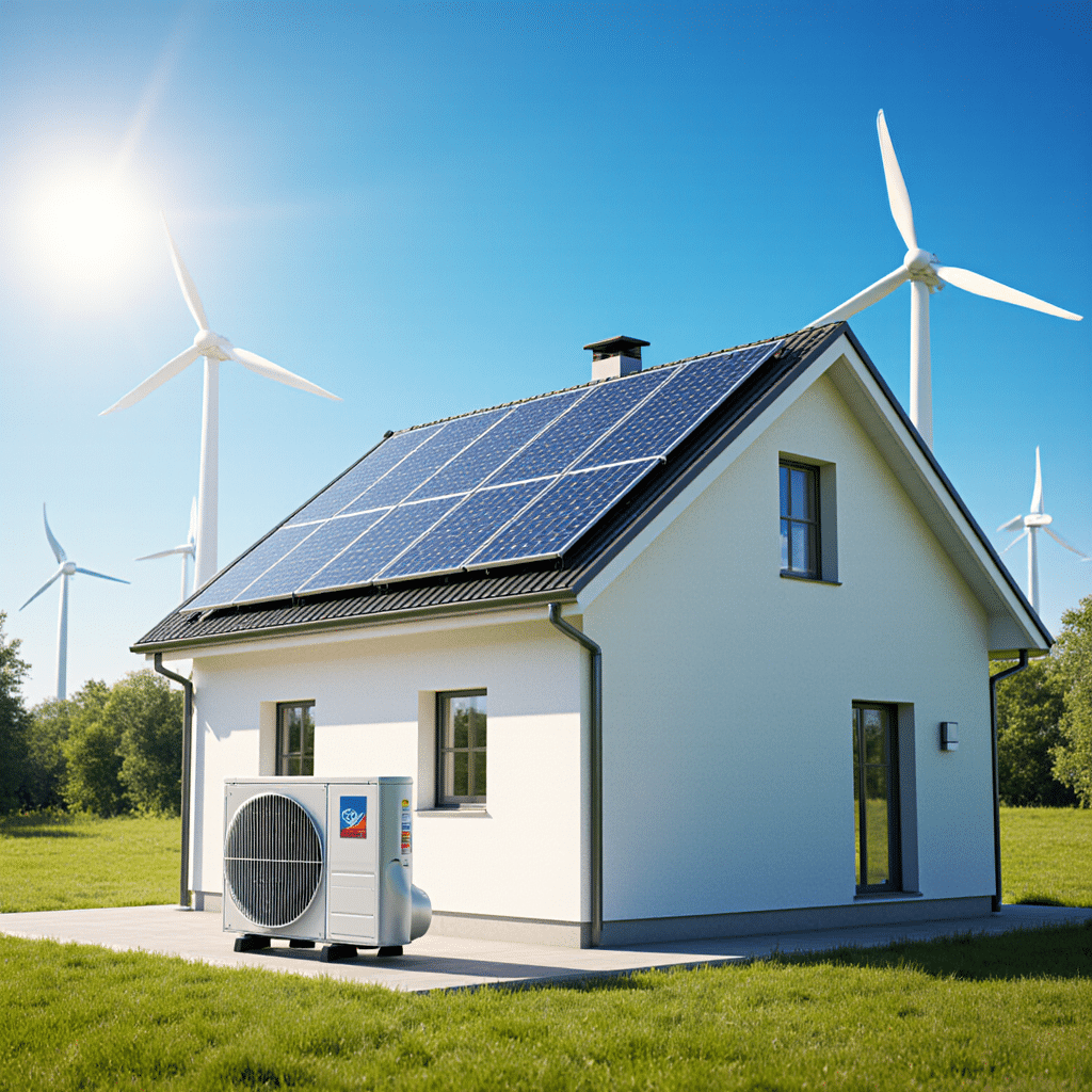 Energiewende mit Wärmepumpen-Technologie