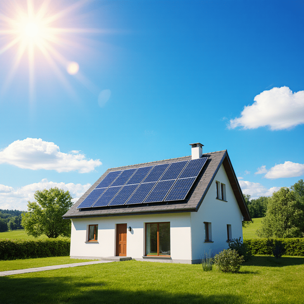 Photovoltaik für Energieunabhängigkeit Zuhause