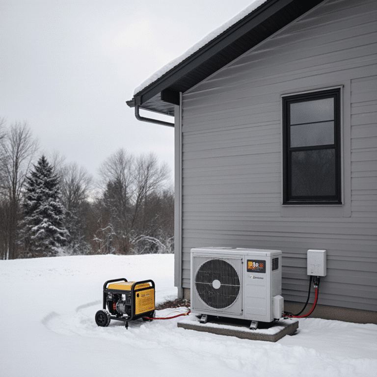 Notstromlösungen für Wärmepumpen