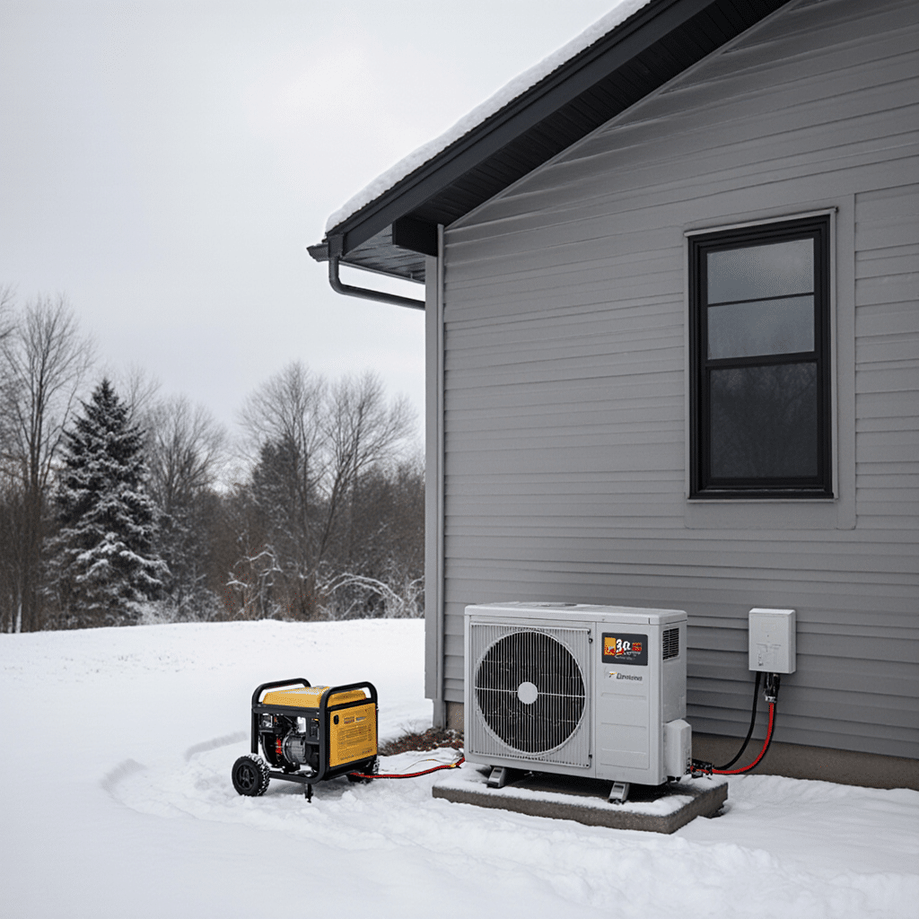 Notstromlösungen für Wärmepumpen