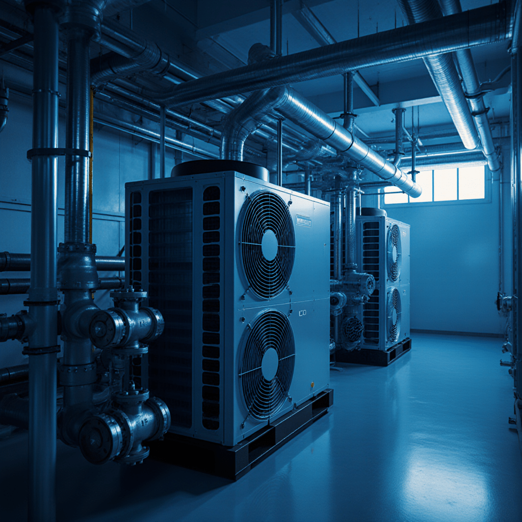 Kühltechnik der Wärmepumpenindustrie