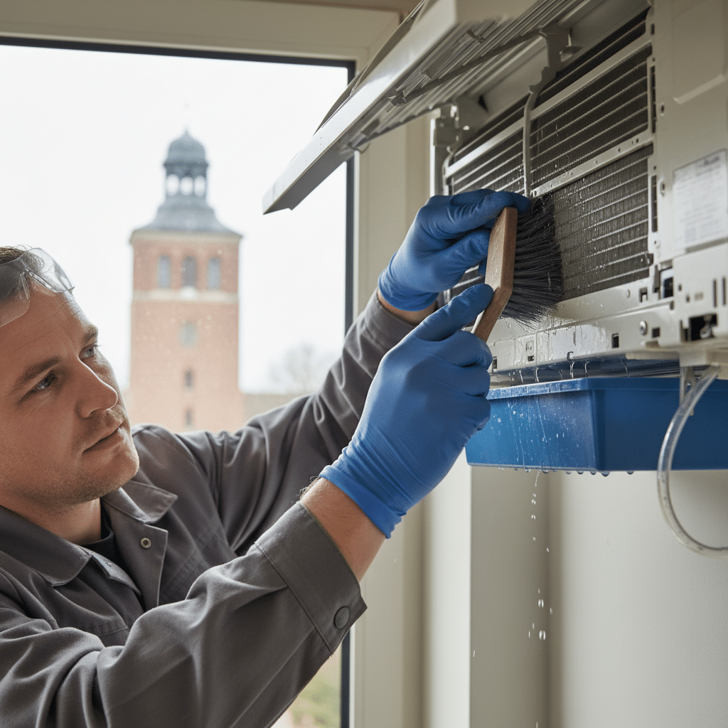 Schimmel vermeiden an der Klimaanlage: Prävention gegen Feuchtigkeit im Nordseeklima Oldenburg