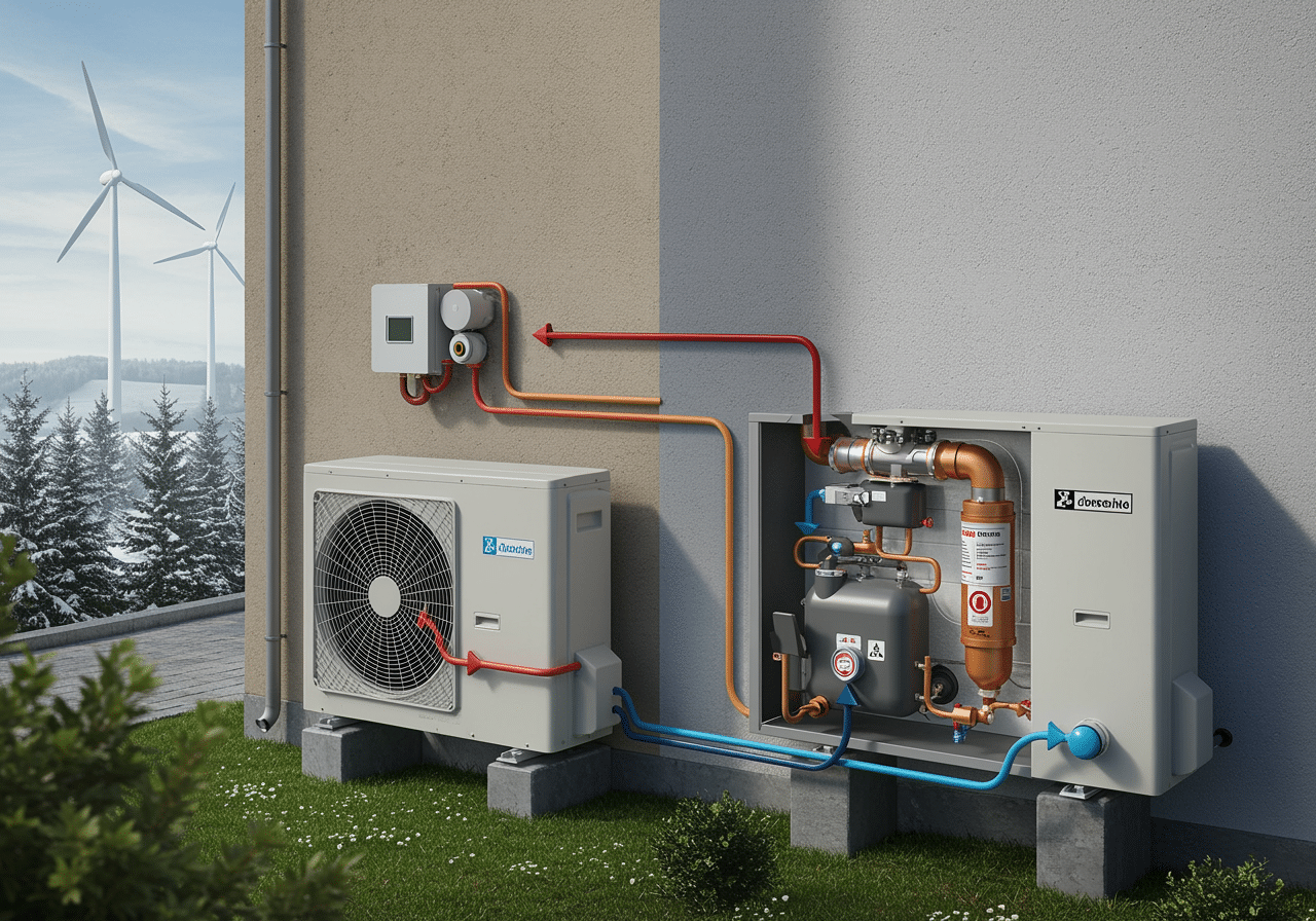 Inverter-Technologie bei Wärmepumpen erklärt: Funktionsweise, Vorteile, Effizienz