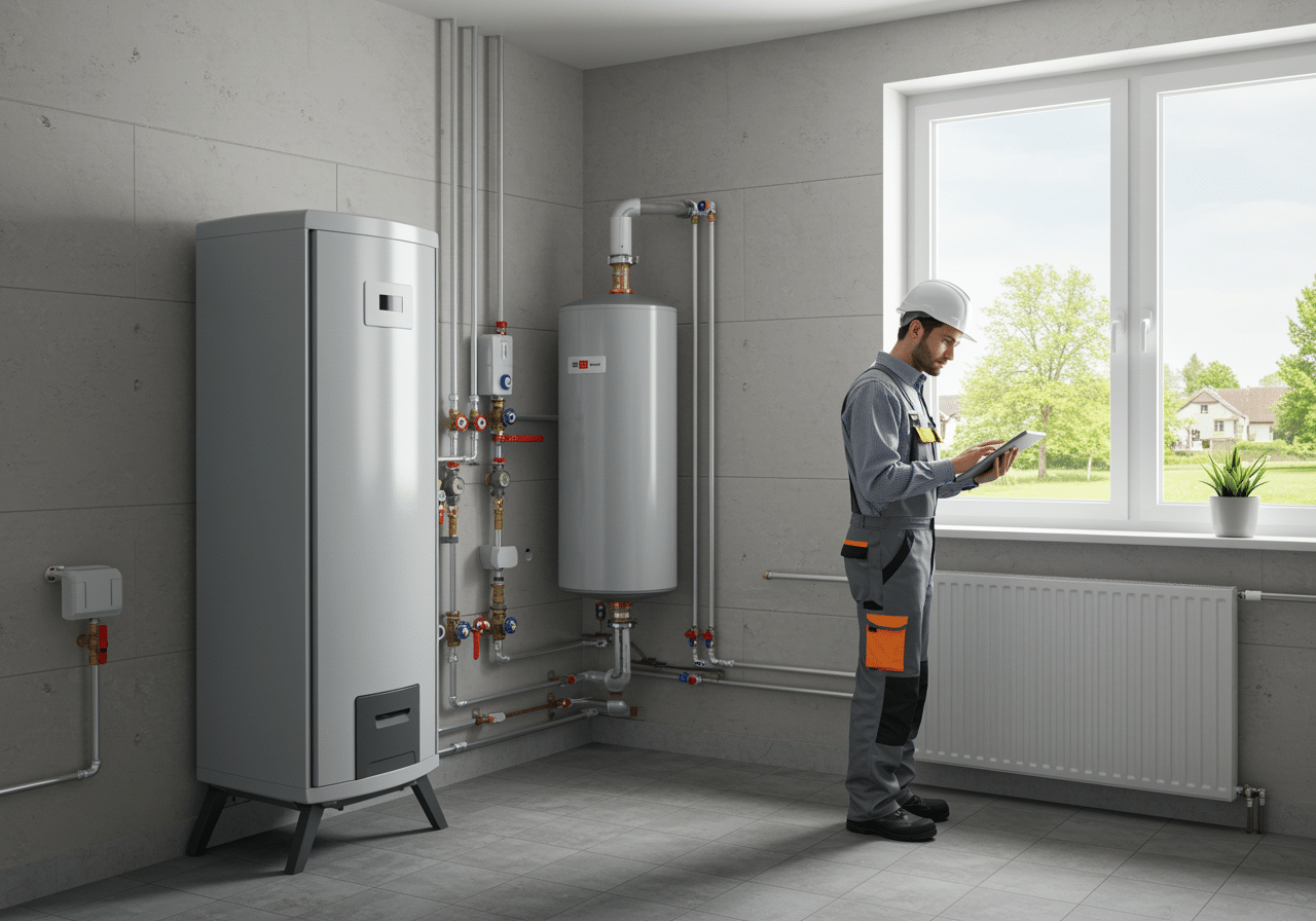 Brauchwasserwärmepumpe zusätzlich zur Heizungswärmepumpe: Lohnt sich das?