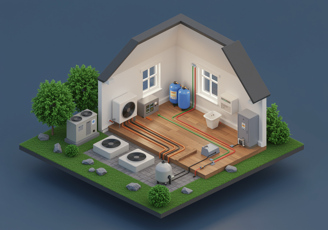 Wärmepumpe einfach erklärt: Funktionsweise, Vorteile und Energieeffizienz