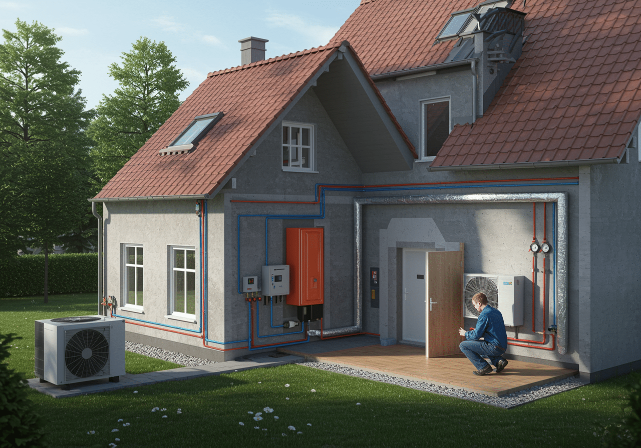 Wärmepumpe kühlen: So funktioniert effiziente Sommerklimatisierung zu Hause