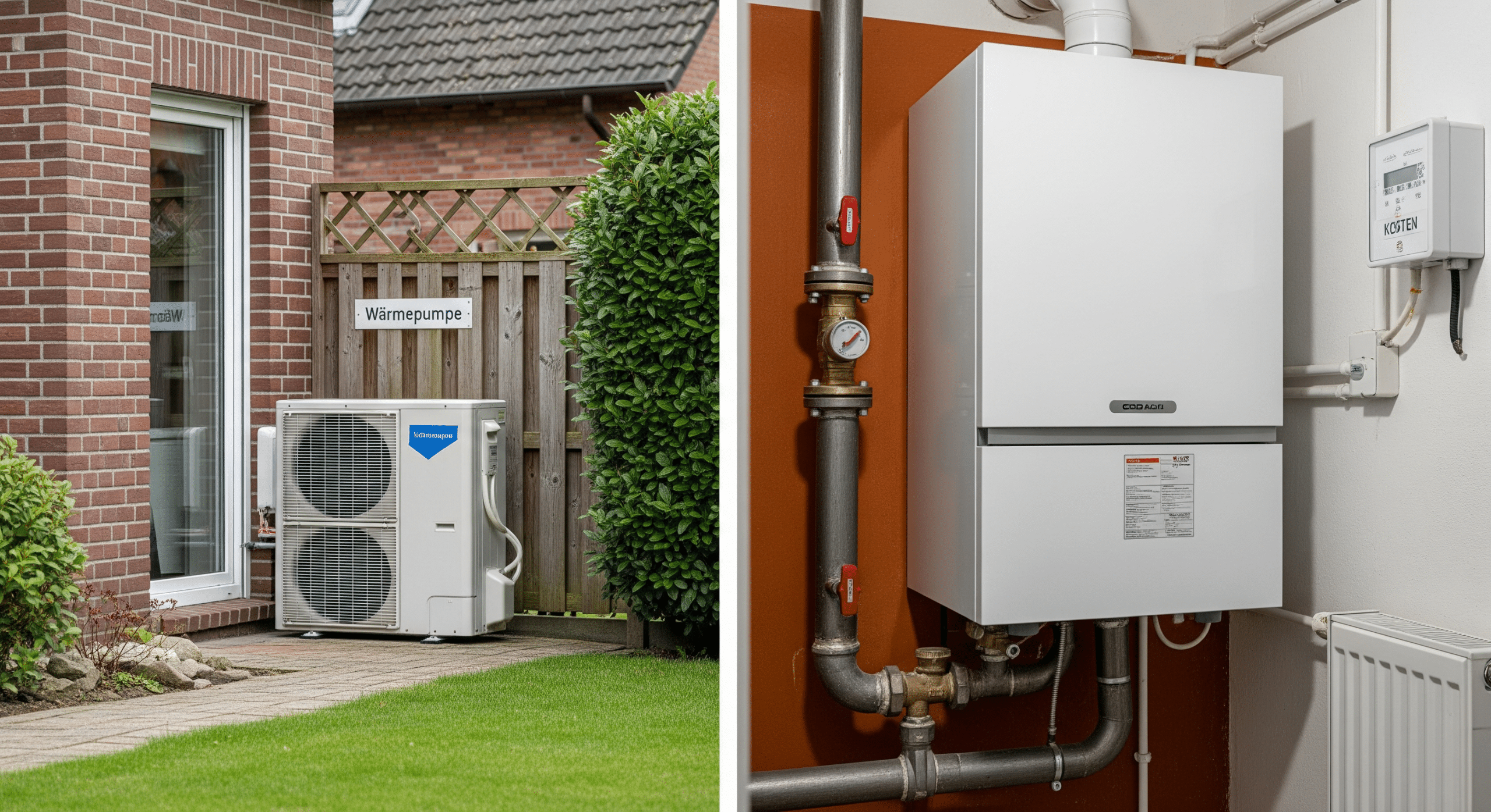 Vergleich von Heizsystemen und Energieverbrauch im Haushalt